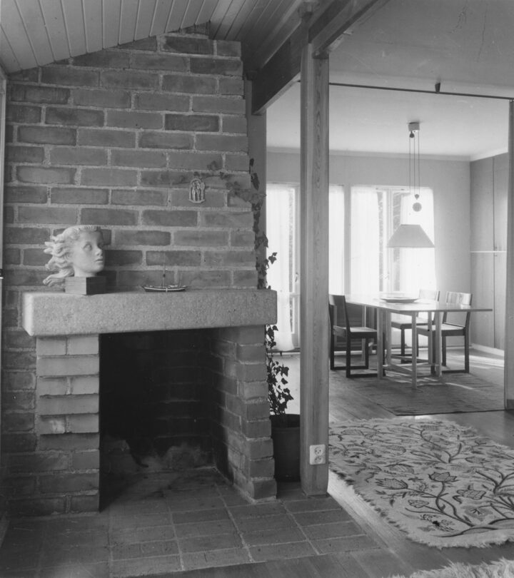 Villa Markelius, interiör.